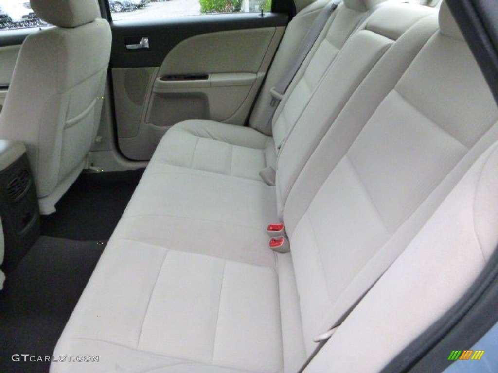 2008 Taurus SEL - Light Ice Blue Metallic / Camel photo #17