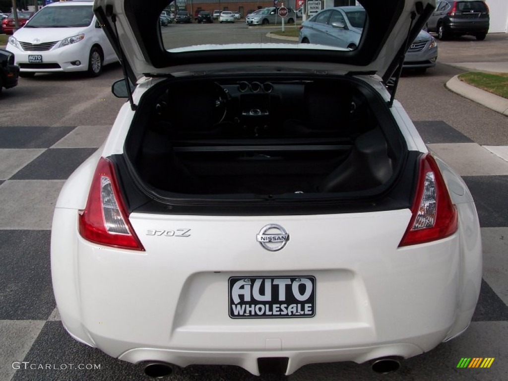 2012 370Z Sport Touring Coupe - Pearl White / Gray photo #5