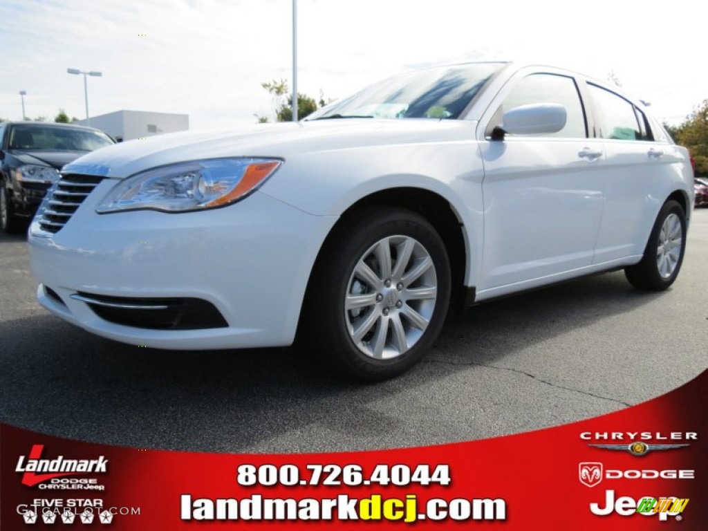 Bright White Chrysler 200