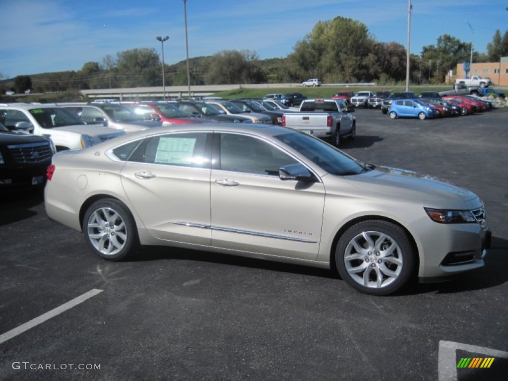 2014 Impala LTZ - Champagne Silver Metallic / Jet Black photo #3