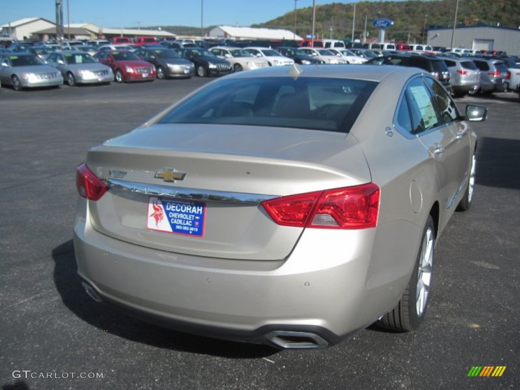 2014 Impala LTZ - Champagne Silver Metallic / Jet Black photo #4
