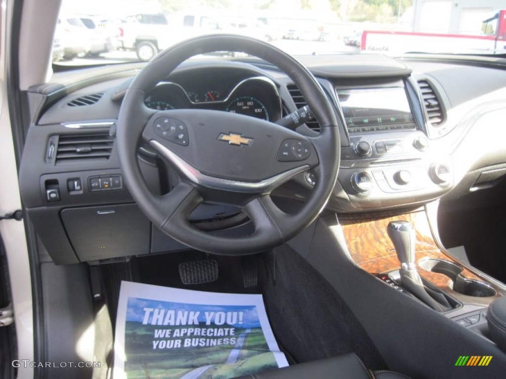 2014 Impala LTZ - Champagne Silver Metallic / Jet Black photo #9