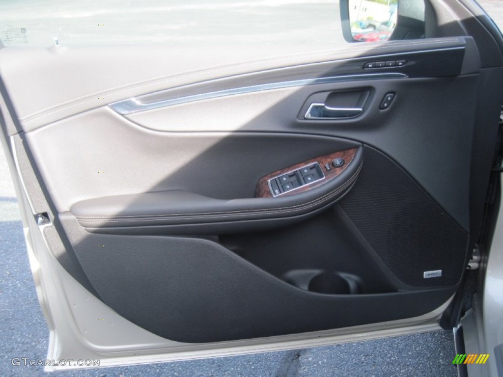 2014 Impala LTZ - Champagne Silver Metallic / Jet Black photo #10