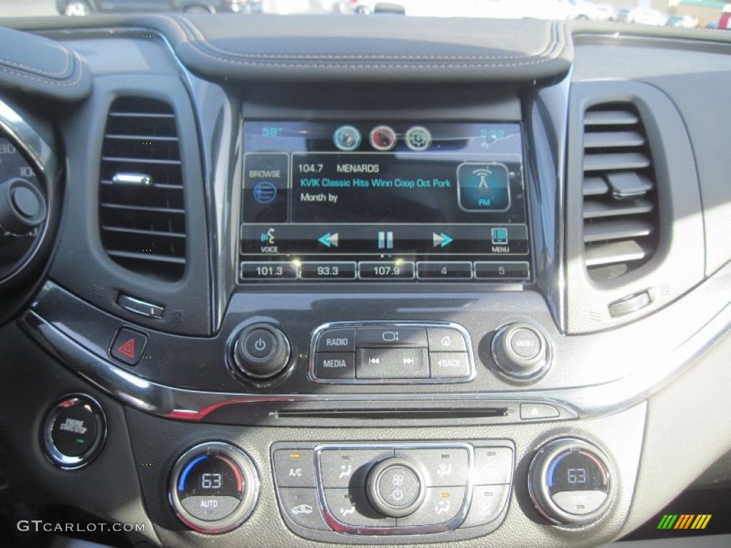 2014 Impala LTZ - Champagne Silver Metallic / Jet Black photo #11
