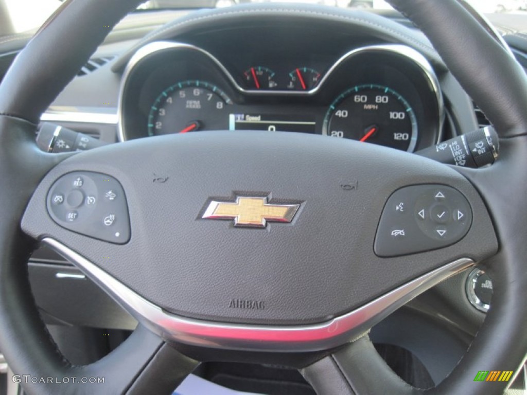 2014 Impala LTZ - Champagne Silver Metallic / Jet Black photo #15