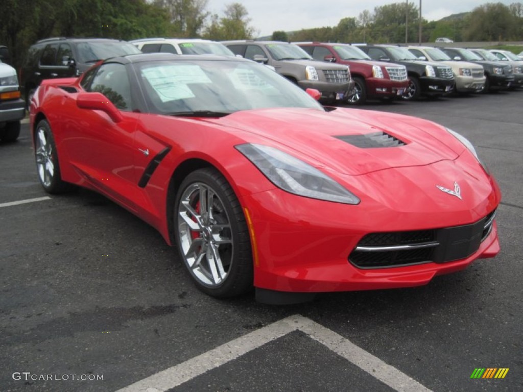 Torch Red 2014 Chevrolet Corvette Stingray Coupe Z51 Exterior Photo #86539891