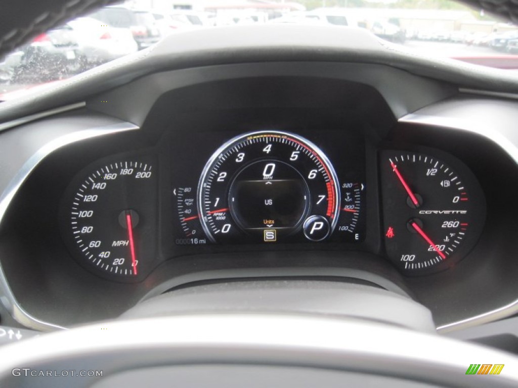 2014 Chevrolet Corvette Stingray Coupe Z51 Gauges Photo #86540265