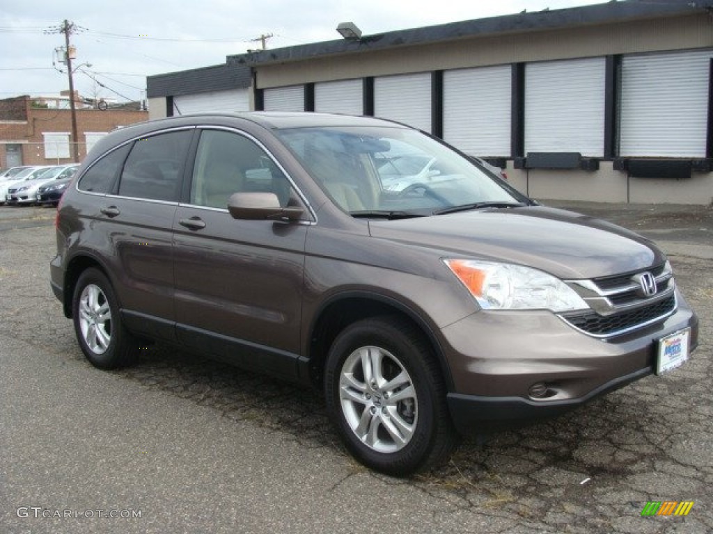 2010 CR-V EX-L AWD - Urban Titanium Metallic / Ivory photo #1