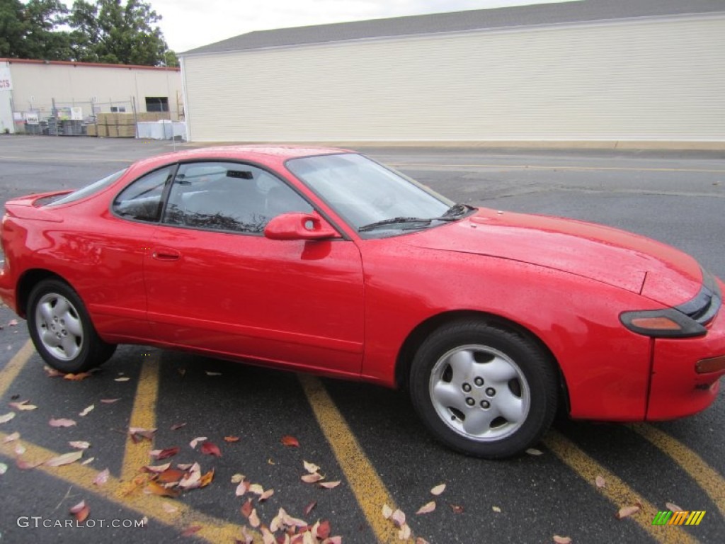 1990 Celica GT-S - Super Red / Gray photo #1