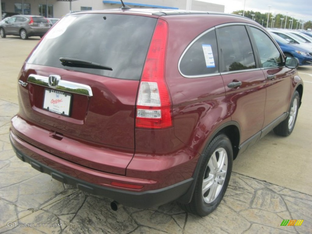 2010 CR-V EX - Tango Red Pearl / Gray photo #5