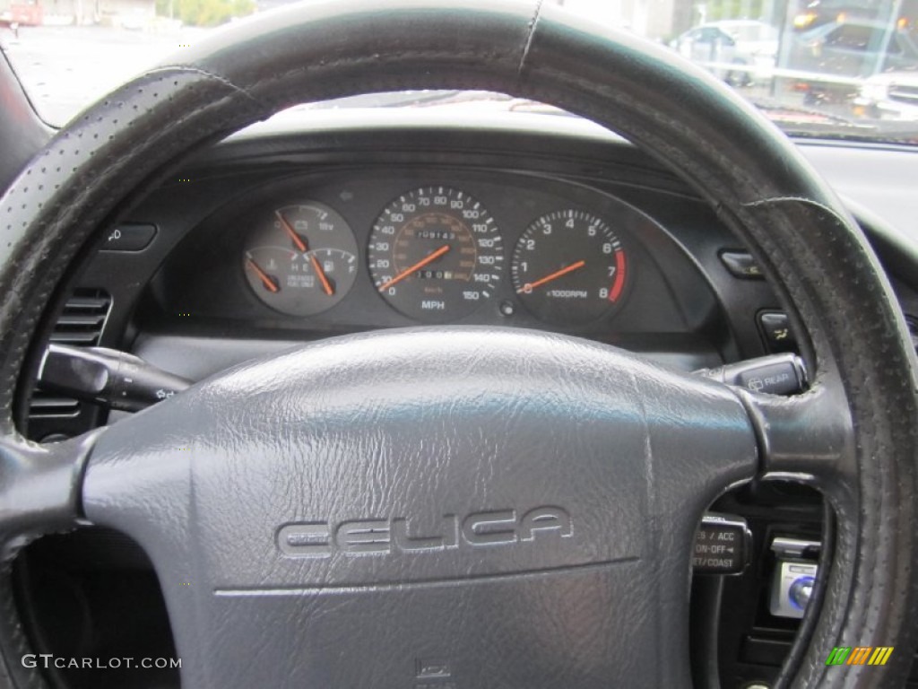 1990 Celica GT-S - Super Red / Gray photo #12