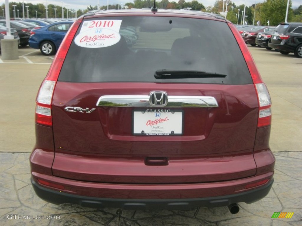 2010 CR-V EX - Tango Red Pearl / Gray photo #6