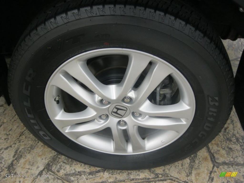 2010 CR-V EX - Tango Red Pearl / Gray photo #8