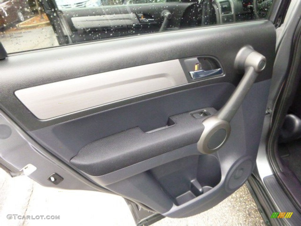 2011 CR-V EX 4WD - Polished Metal Metallic / Black photo #18