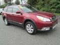 2011 Ruby Red Pearl Subaru Outback 2.5i Limited Wagon  photo #4