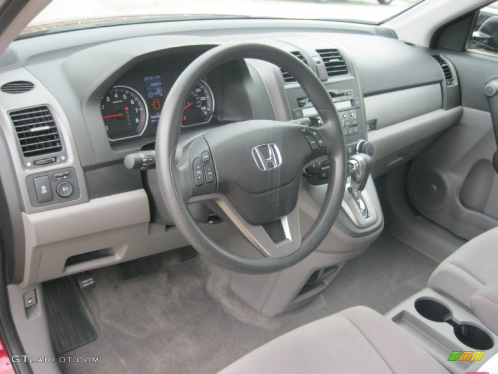 2010 CR-V EX - Tango Red Pearl / Gray photo #16