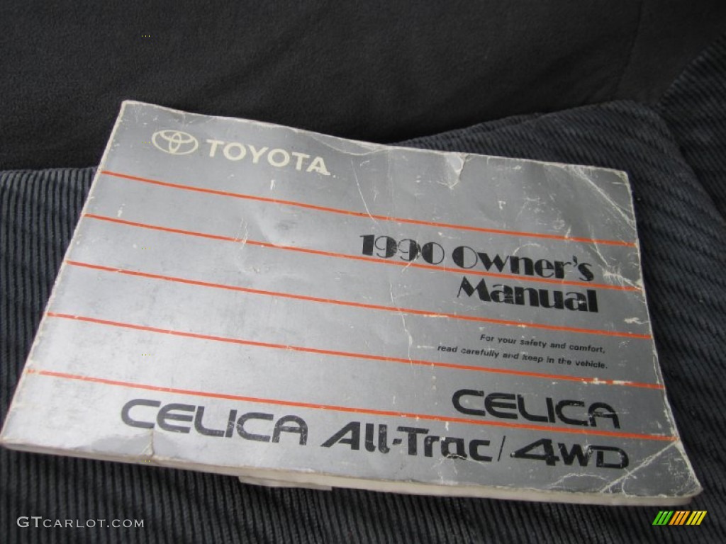 1990 Toyota Celica GT-S Books/Manuals Photos