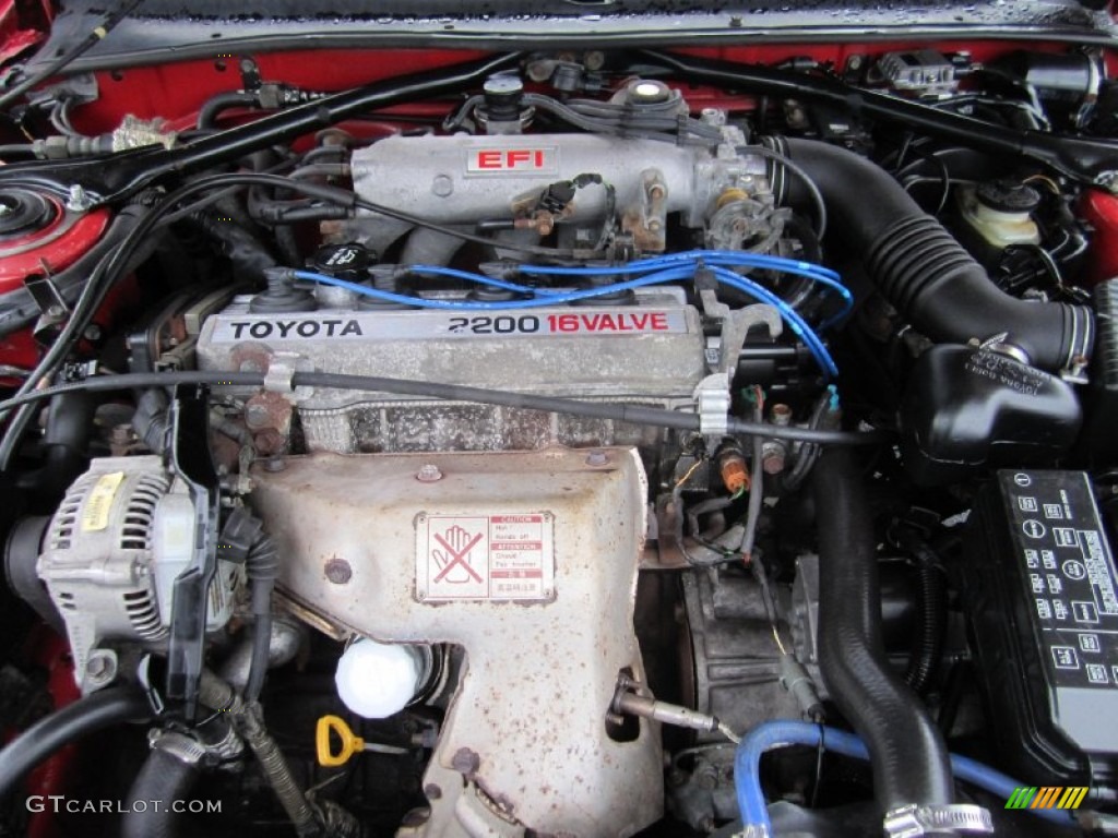 1990 Celica GT-S - Super Red / Gray photo #29