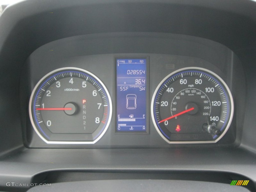 2010 CR-V EX - Tango Red Pearl / Gray photo #21