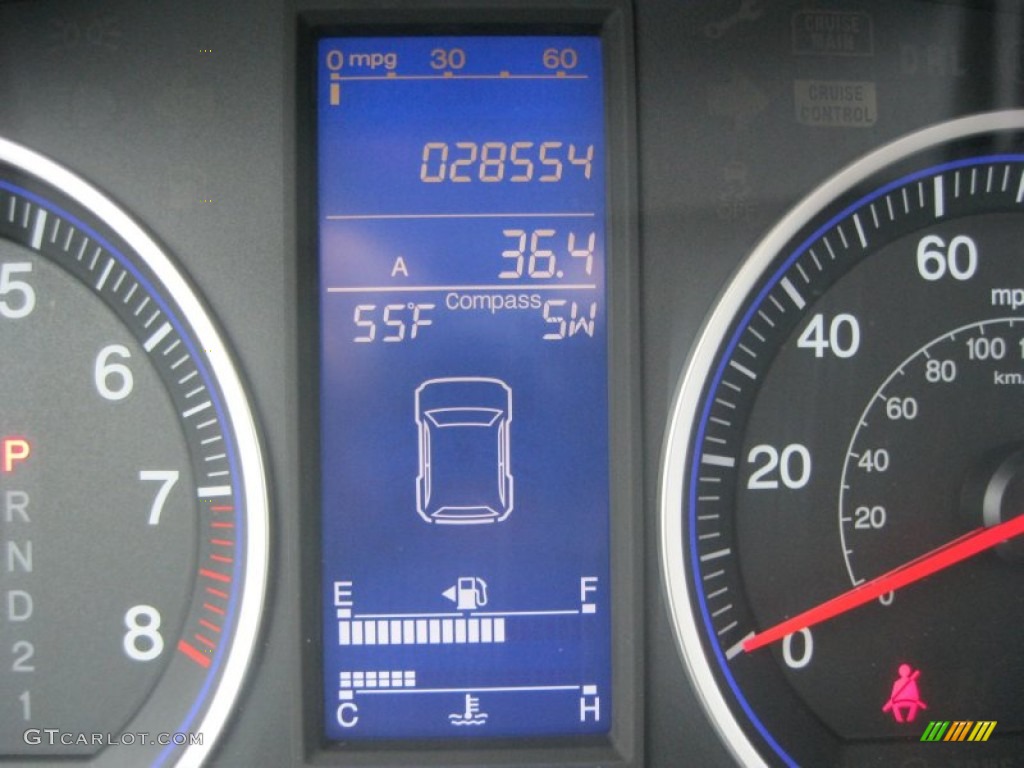 2010 CR-V EX - Tango Red Pearl / Gray photo #22