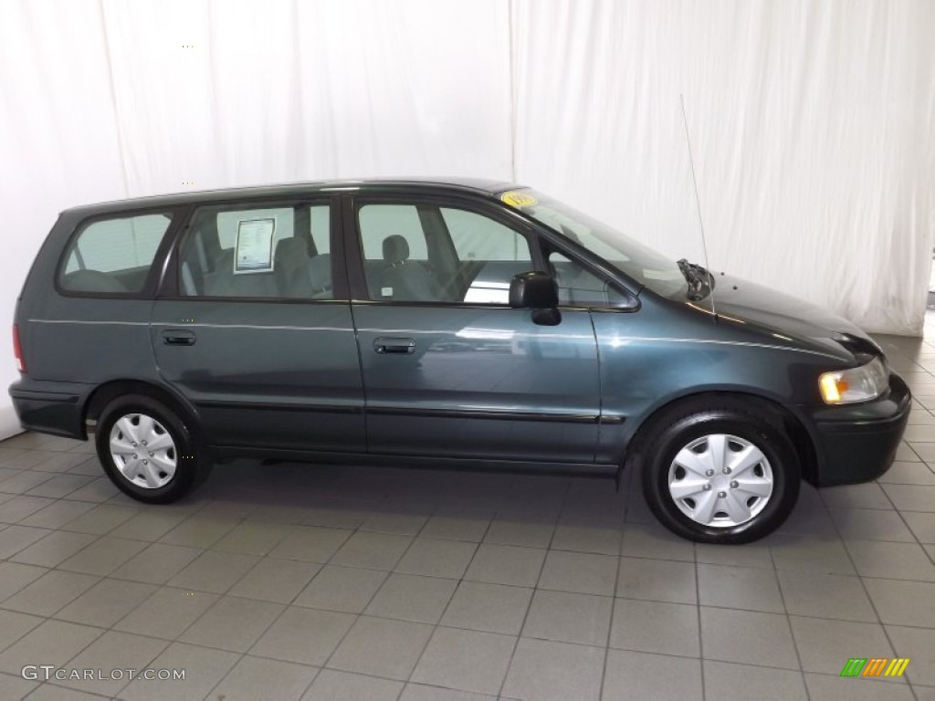 Dark Eucalyptus Pearl Metallic 1998 Honda Odyssey LX Exterior Photo #86541267