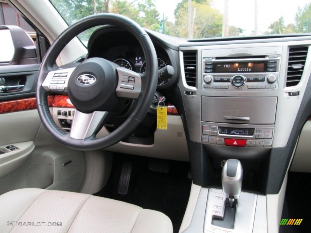 2011 Outback 2.5i Limited Wagon - Ruby Red Pearl / Warm Ivory photo #16