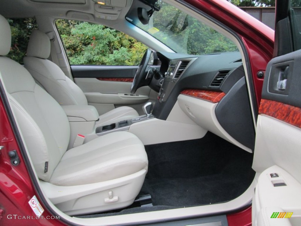 2011 Outback 2.5i Limited Wagon - Ruby Red Pearl / Warm Ivory photo #17