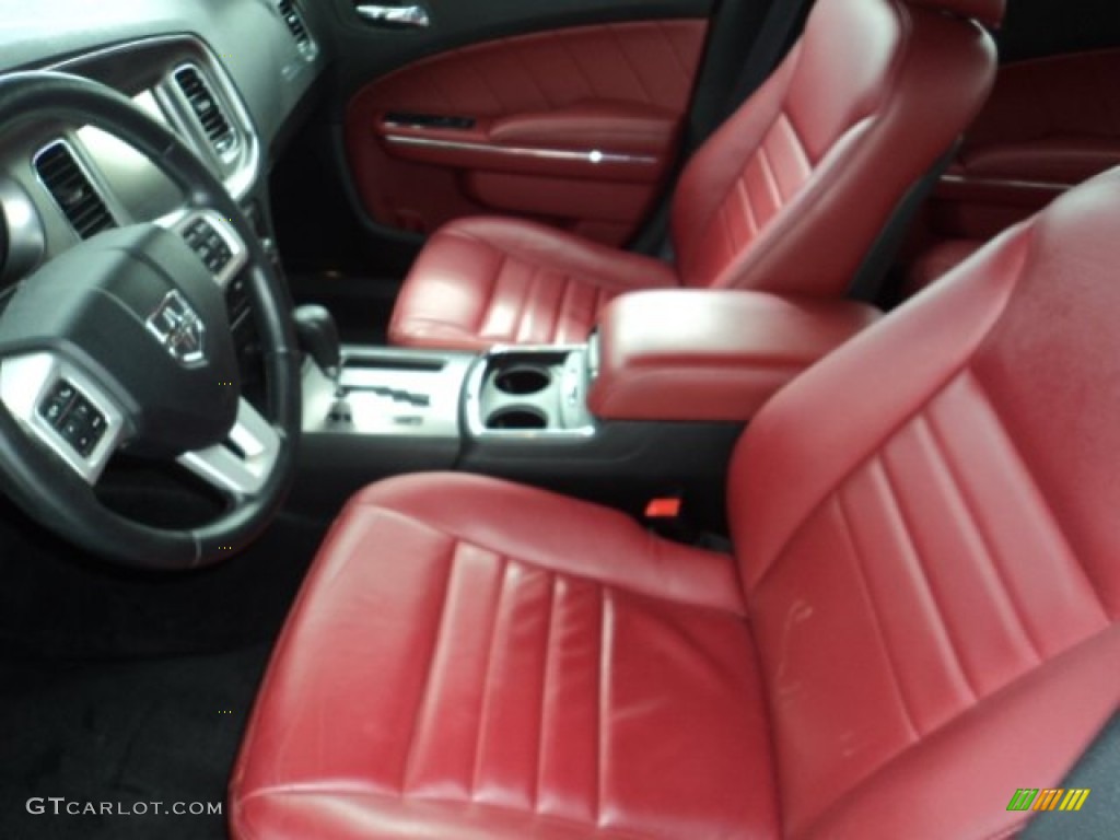 2011 Dodge Charger R/T Plus Front Seat Photo #86541863
