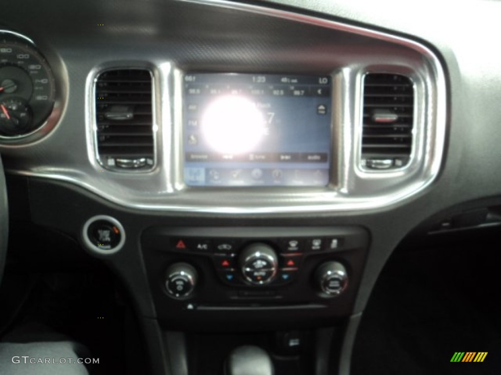 2011 Charger R/T Plus - Tungsten Metallic / Black/Radar Red photo #6