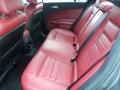 Black/Radar Red 2011 Dodge Charger R/T Plus Interior Color