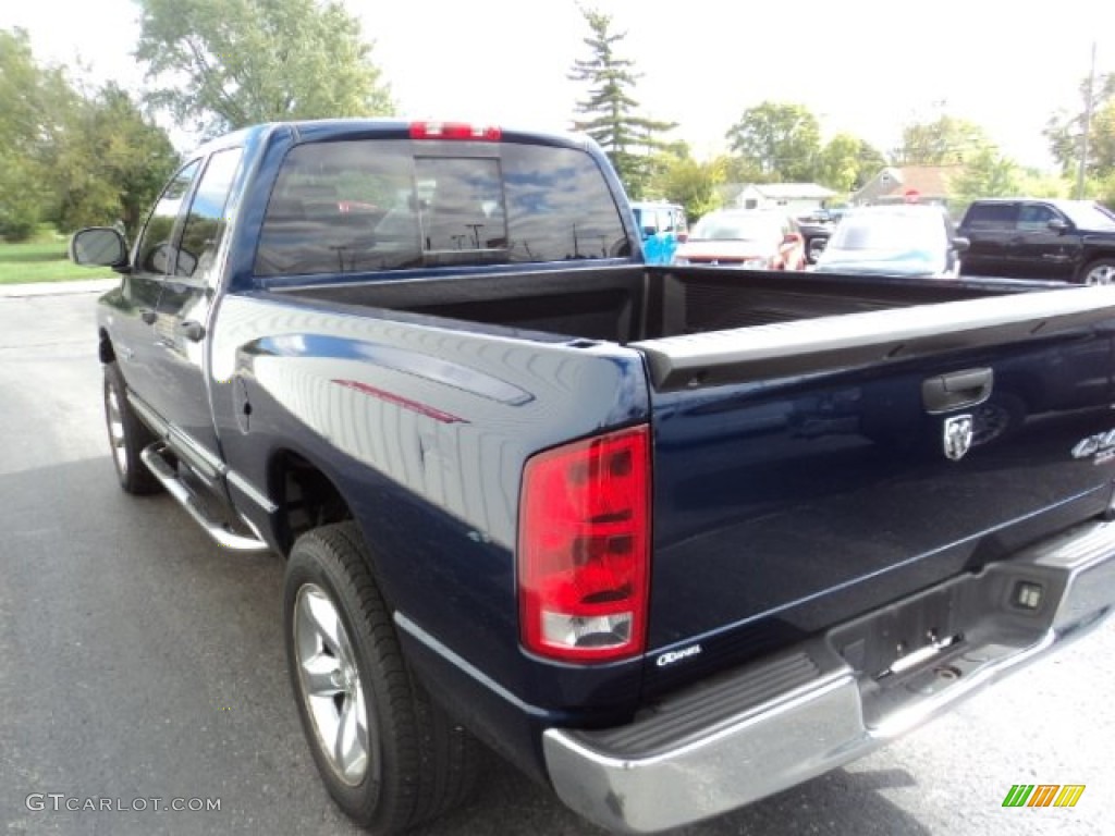 2006 Ram 1500 ST Quad Cab 4x4 - Patriot Blue Pearl / Medium Slate Gray photo #3