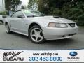 Silver Metallic 2001 Ford Mustang GT Convertible