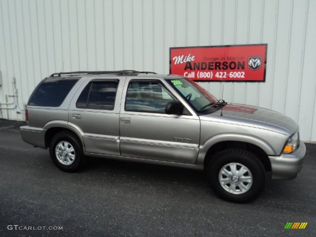 2000 Jimmy SLT 4x4 - Pewter Metallic / Beige photo #2