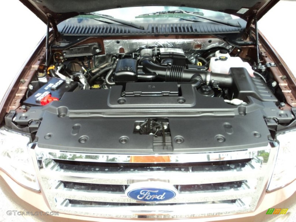 2012 Ford Expedition EL King Ranch 5.4 Liter SOHC 24-Valve VVT Flex-Fuel V8 Engine Photo #86544069