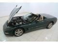 Dark Bowling Green Metallic 2000 Chevrolet Corvette Convertible Exterior