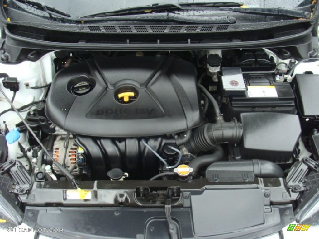 2012 Elantra GLS - Shimmering White / Beige photo #27