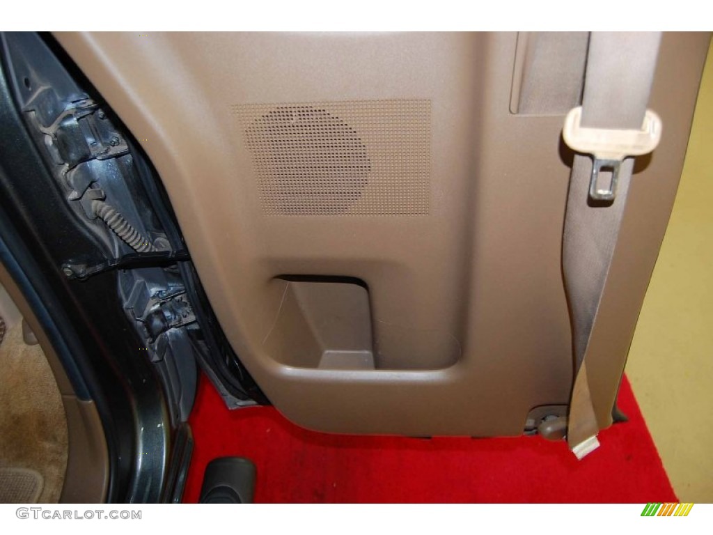 2005 Frontier LE King Cab - Storm Gray Metallic / Desert photo #13