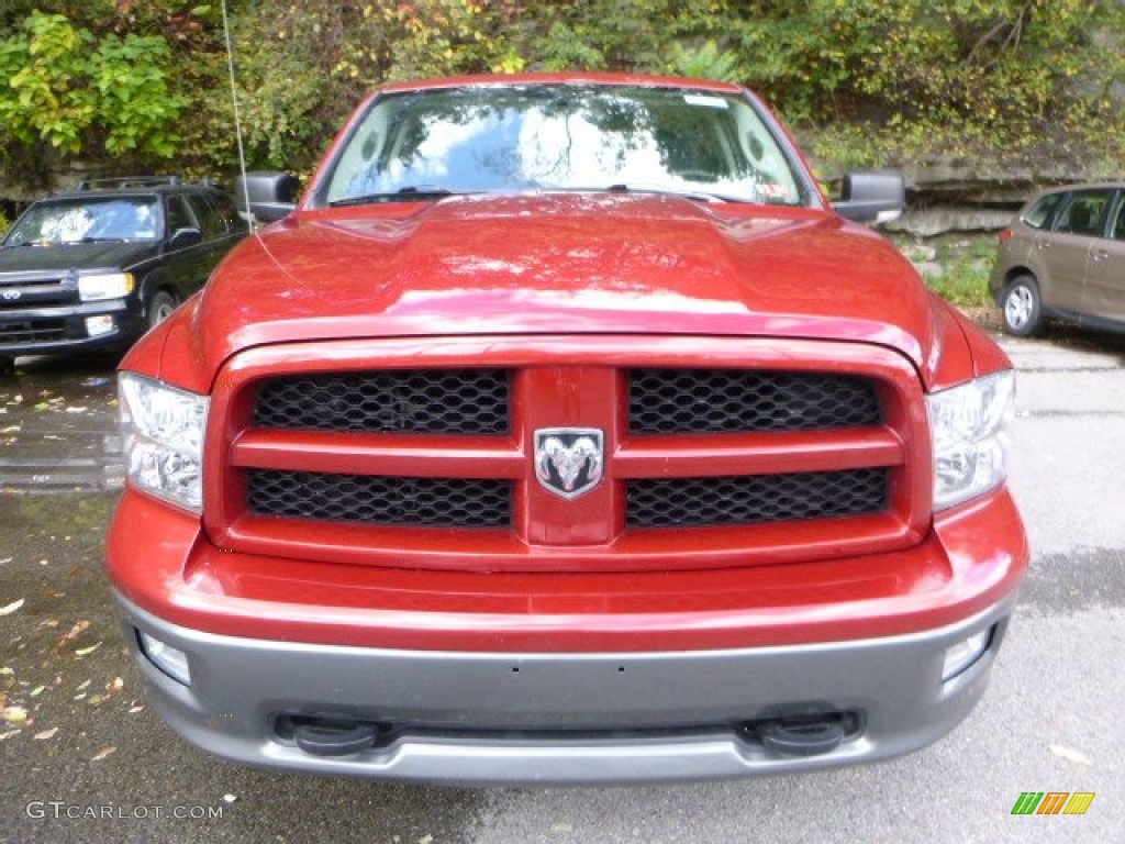Inferno Red Crystal Pearl 2010 Dodge Ram 1500 TRX4 Quad Cab 4x4 Exterior Photo #86546427