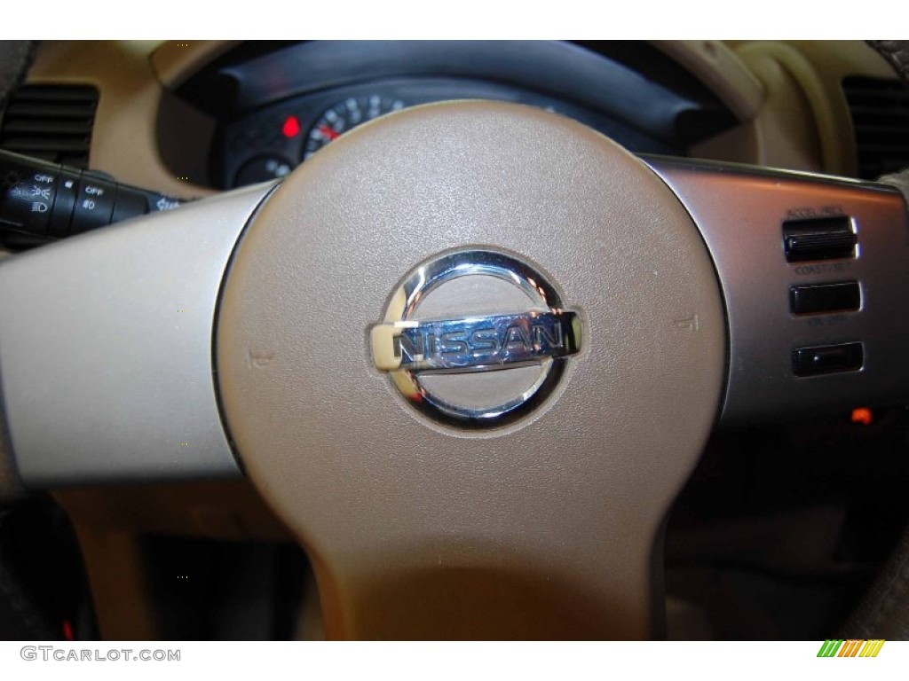 2005 Frontier LE King Cab - Storm Gray Metallic / Desert photo #20