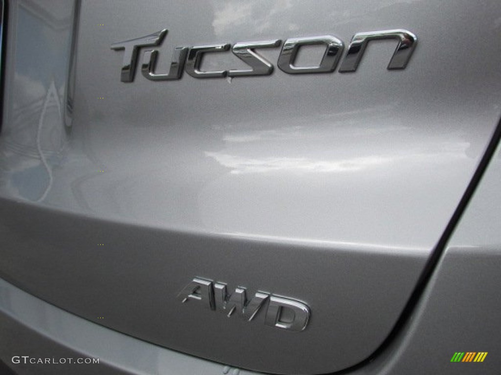 2012 Tucson GLS AWD - Graphite Gray / Black photo #10