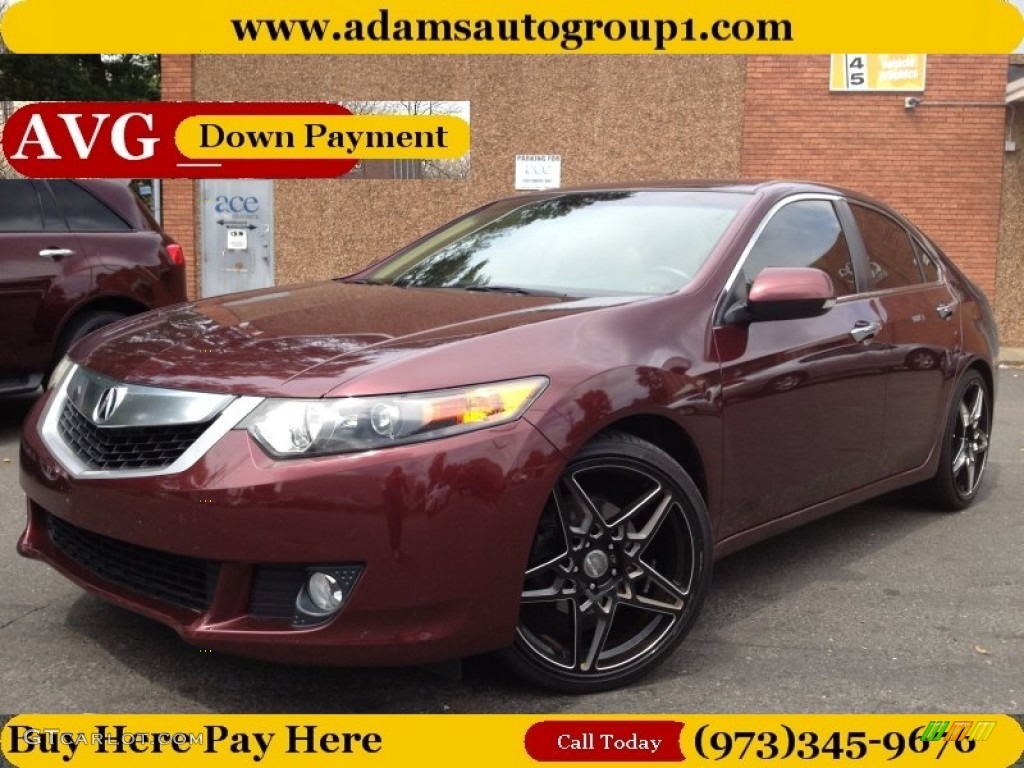 Basque Red Pearl Acura TSX