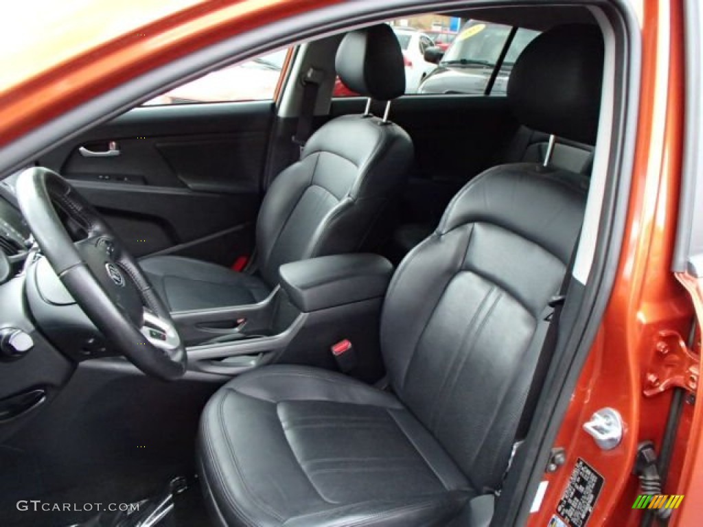 2011 Kia Sportage SX Front Seat Photo #86548176