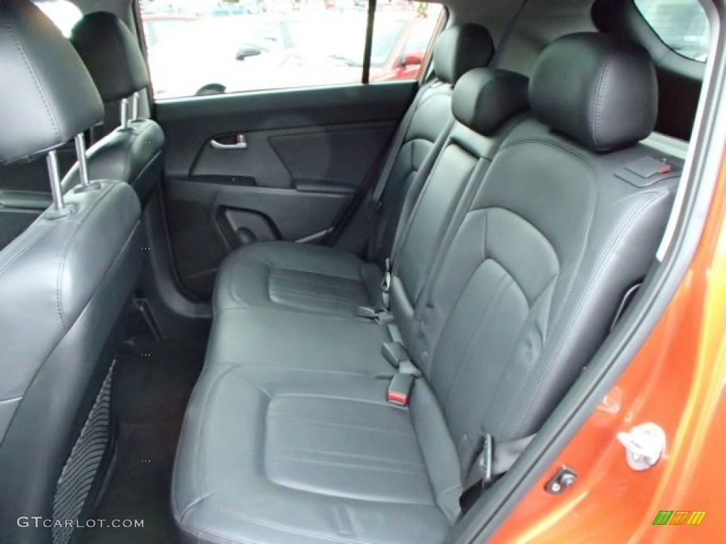 2011 Kia Sportage SX Rear Seat Photos