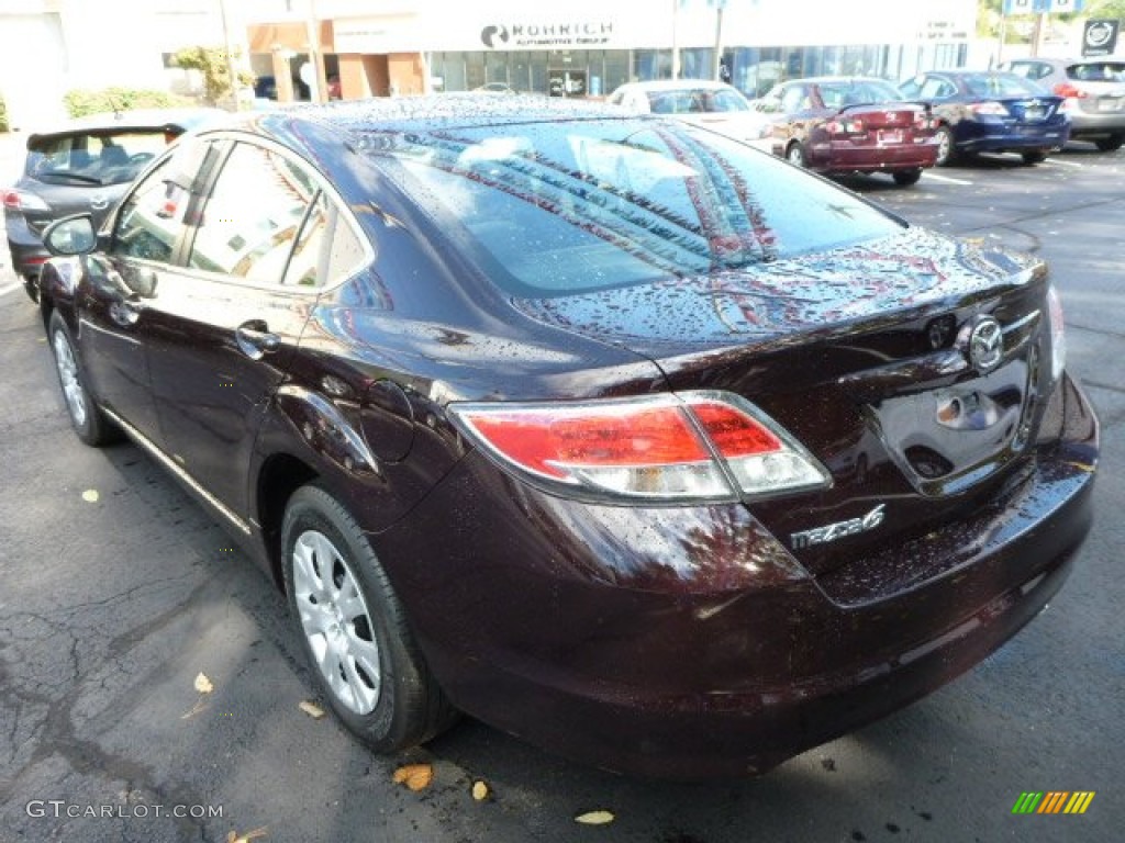 2010 MAZDA6 i Sport Sedan - Black Cherry Metallic / Black photo #10