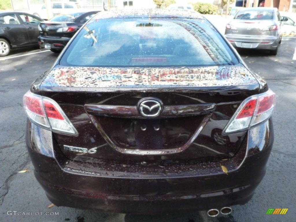 2010 MAZDA6 i Sport Sedan - Black Cherry Metallic / Black photo #11