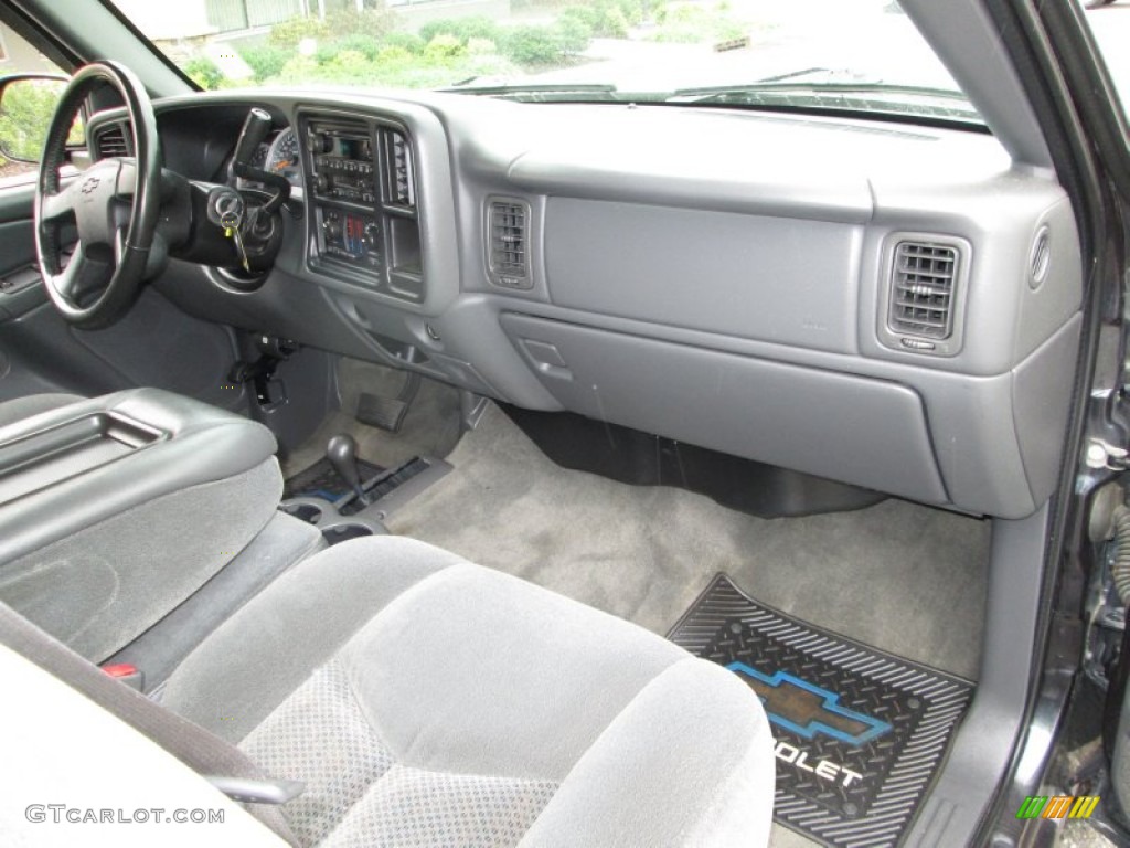 2005 Silverado 1500 Z71 Extended Cab 4x4 - Dark Gray Metallic / Dark Charcoal photo #19