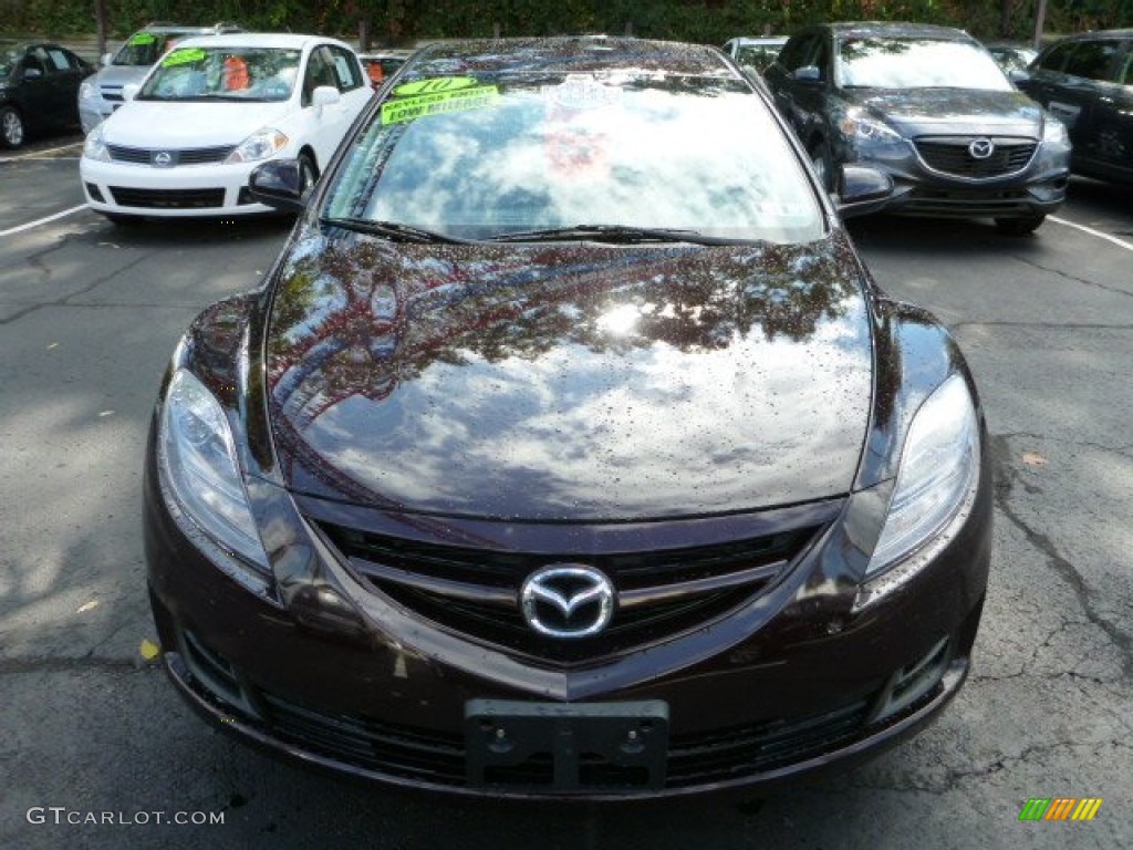 2010 MAZDA6 i Sport Sedan - Black Cherry Metallic / Black photo #14