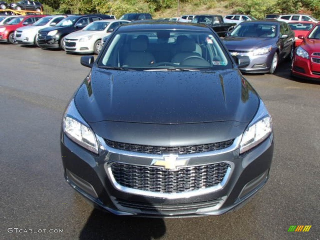 2014 Malibu LS - Ashen Gray Metallic / Jet Black/Titanium photo #2