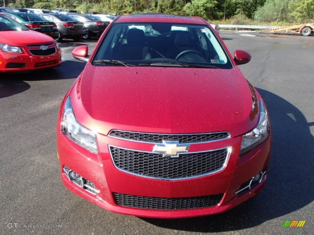 2014 Cruze LT - Crystal Red Tintcoat / Jet Black photo #2