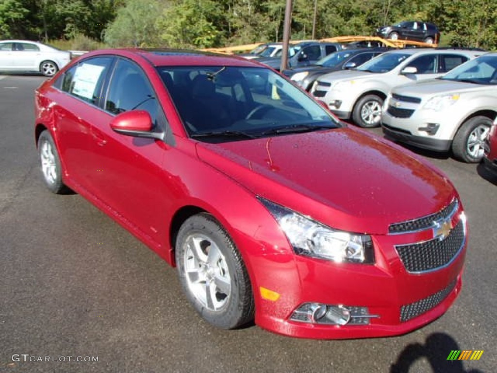 2014 Cruze LT - Crystal Red Tintcoat / Jet Black photo #3